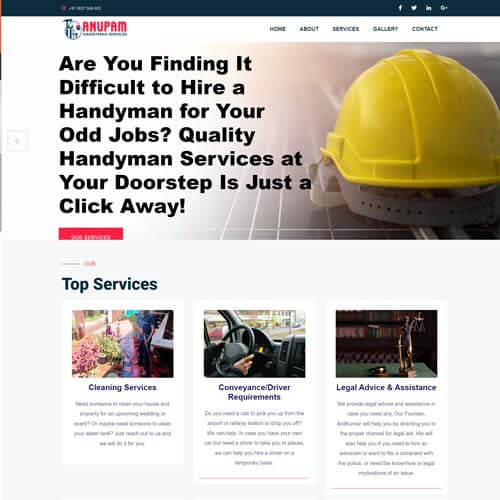 Website designing work in Kottayam